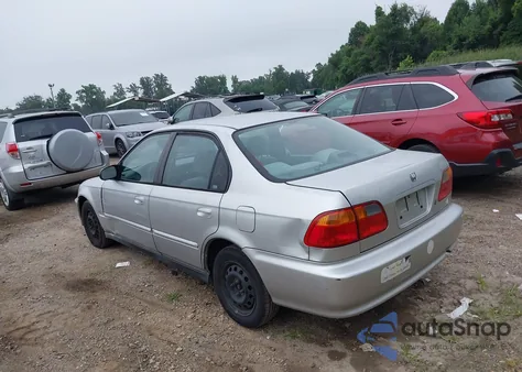 2000 Honda Civic Value Package from USA, damaged, VIN 2HGEJ6618YH579477